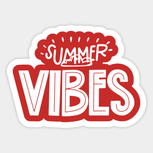 Summer Vibes Sticker